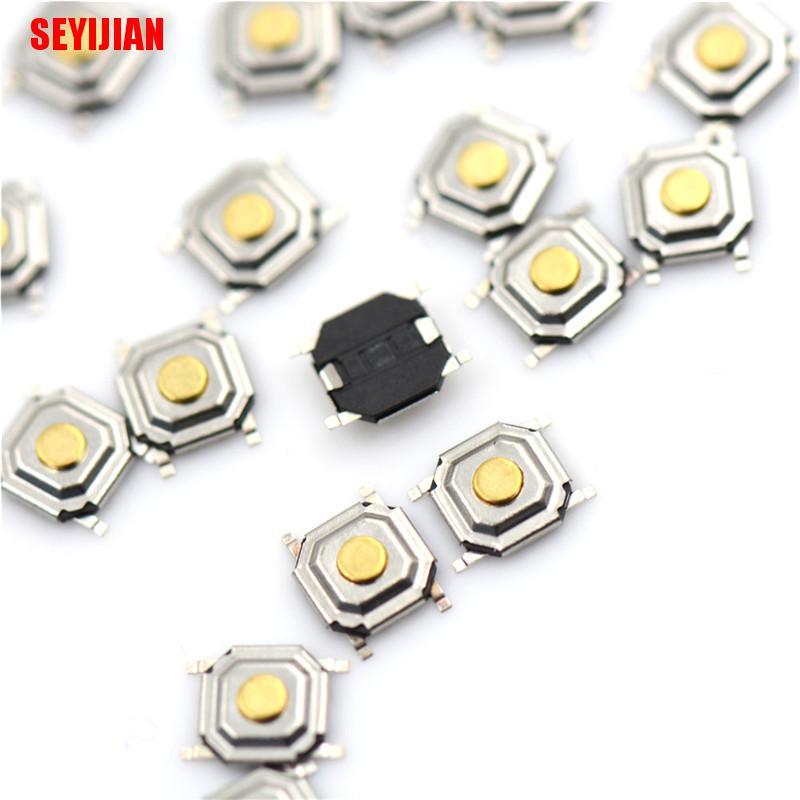 Set 20 Nút Công Tắc Cảm Ứng Đèn 4 * 4 * 1.5Mm Smd 4Pin Chuyên Dụng