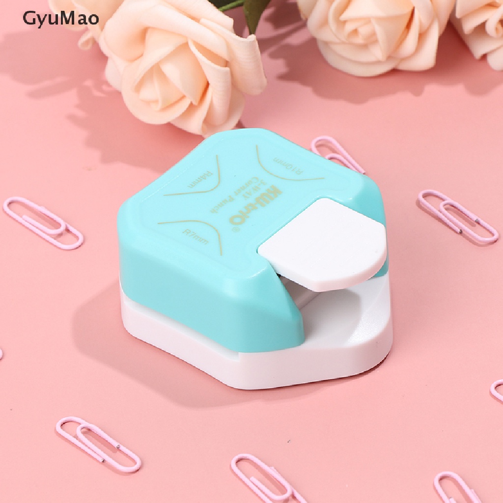 [cxGYMO] 3 in 1 Corner Rounder Punch 3 Way Corner Cutter for Paper Craft Laminate DIY  HDY