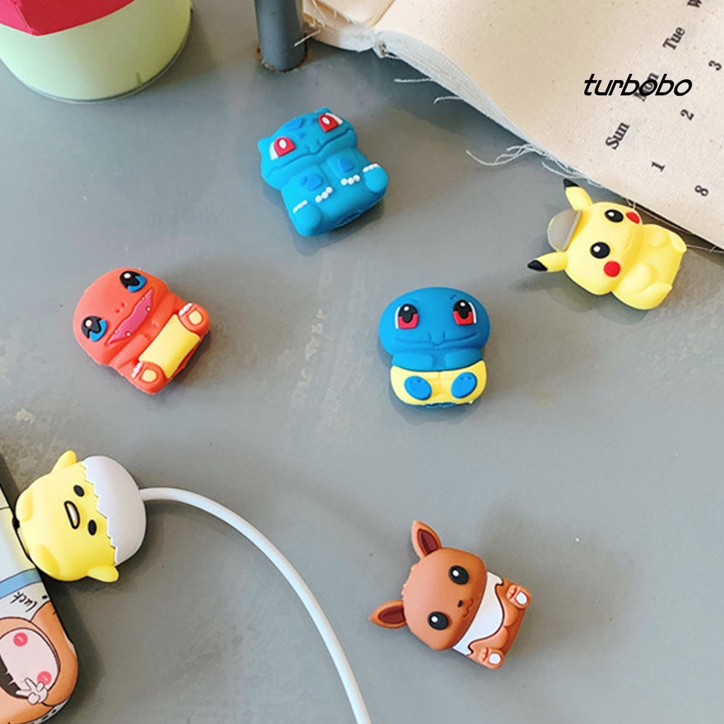 Phụ Kiện Bảo Vệ Dây Cáp Sạc Chống Xoắn Ốc Bằng Silicon Mềm iPhone