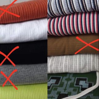 Vải thun gân 4 màu 4k