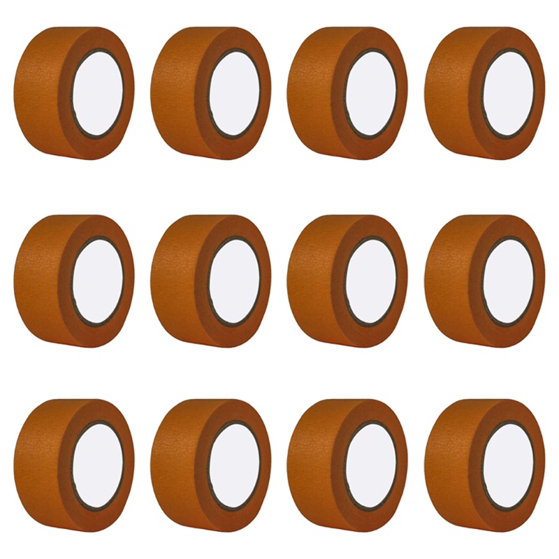 Set 12 Cuộn Băng Keo 0 98in Nhiều Màu Dễ Xé