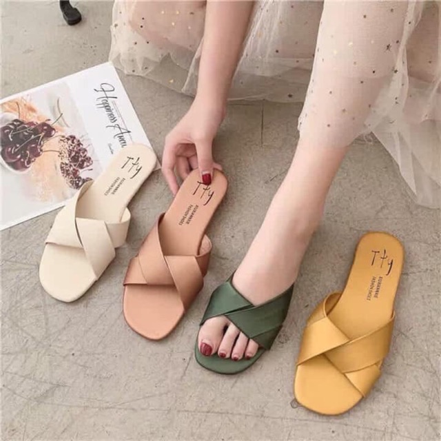 Dép xoắn 4 màu