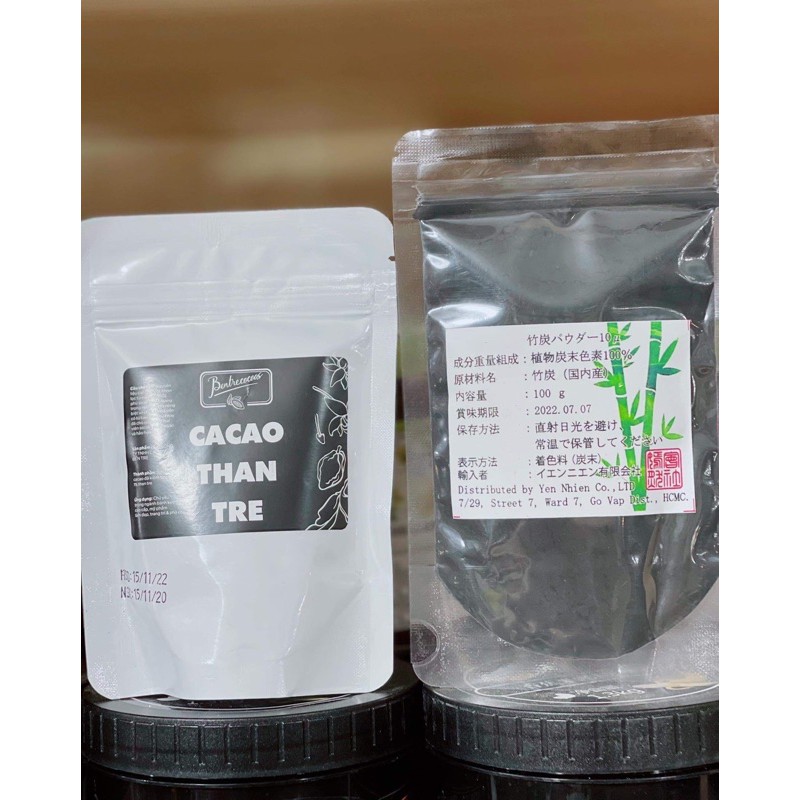 Cacao than tre, tinh than tre 100g