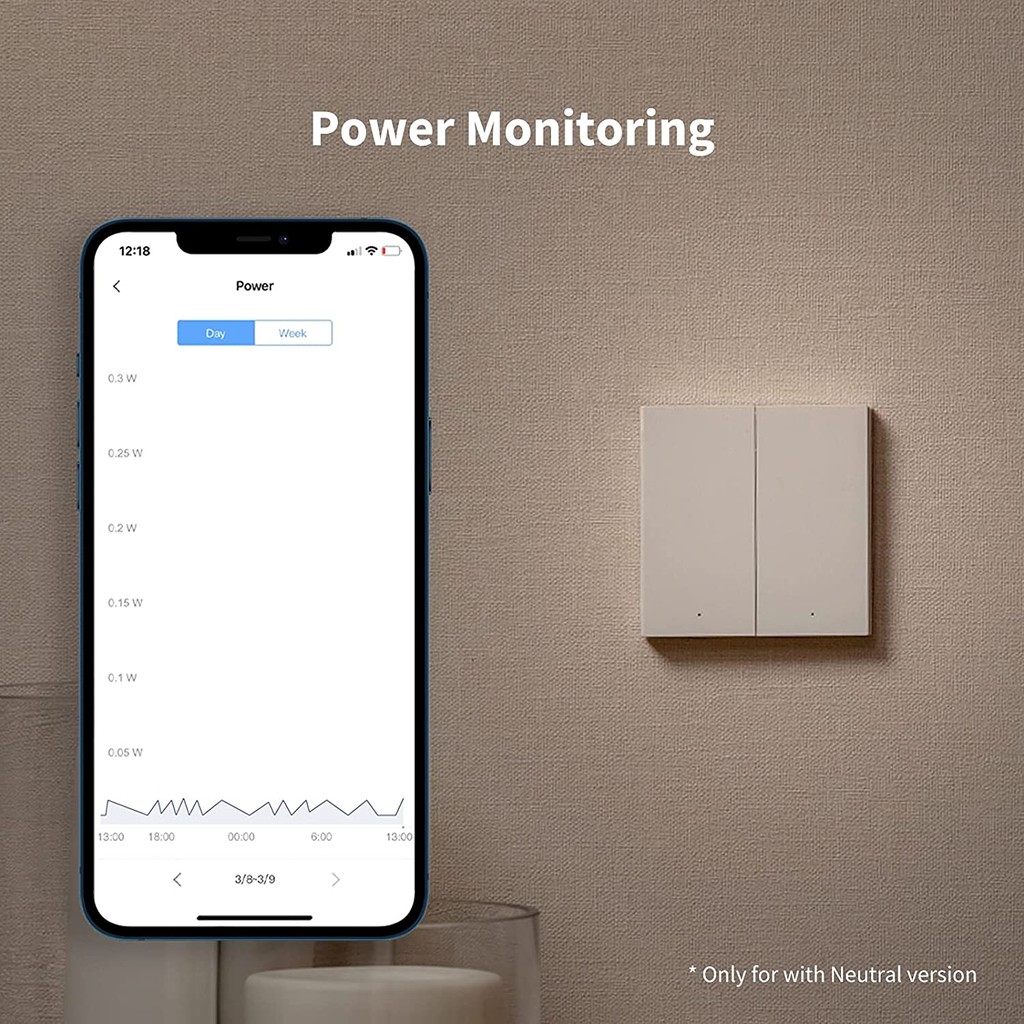 Công tắc thông minh Aqara H1 bản Quốc Tế, Có Dây Nguội, Công tắc đèn cho nhà thông minh, Tương thích Apple HomeKit