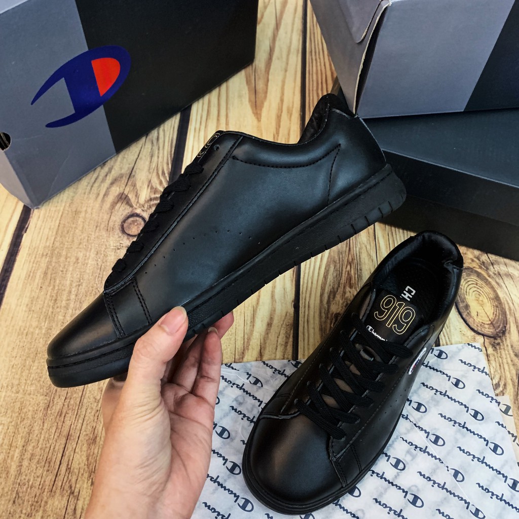 Giày Champion nam nữ thời trang da cao cấp nhẹ êm