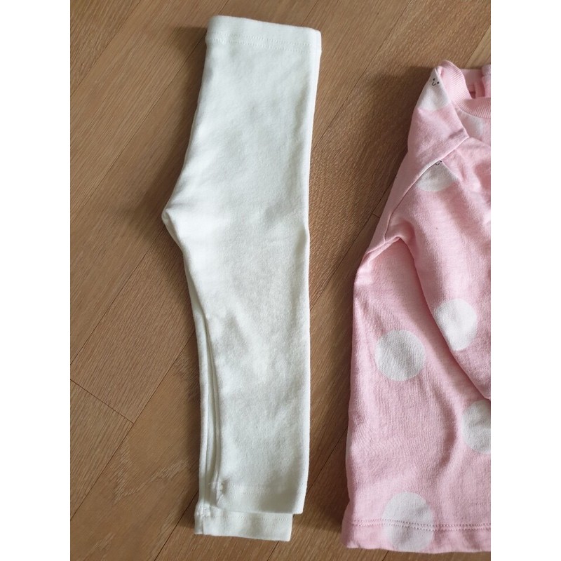 Quần legging cotton bé gái xuất xịn