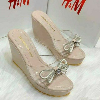 Xuồng nữ quai trong đính nơ 9p 12p