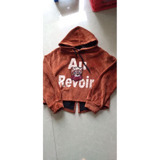 Áo hoodie nỉ nhung