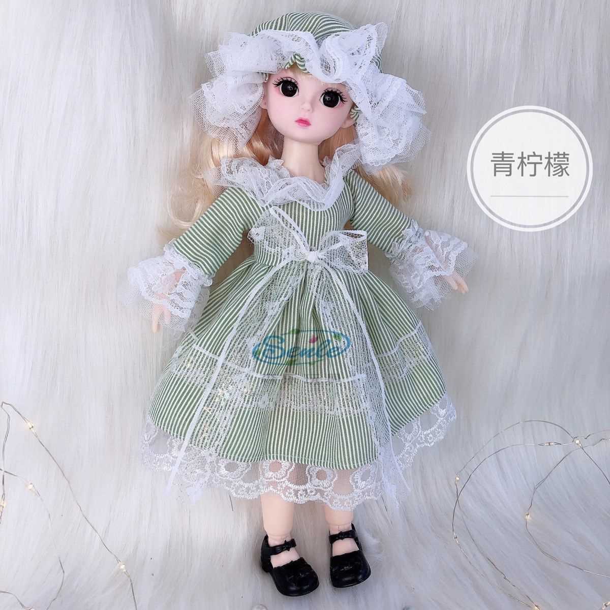 Kính giá lạnh 30cm búp bê Barbie Barbie Barbie Barbie Barbie Barbie Barbie thật thật mảnh búp bê gia đình búp bê đồ chơi