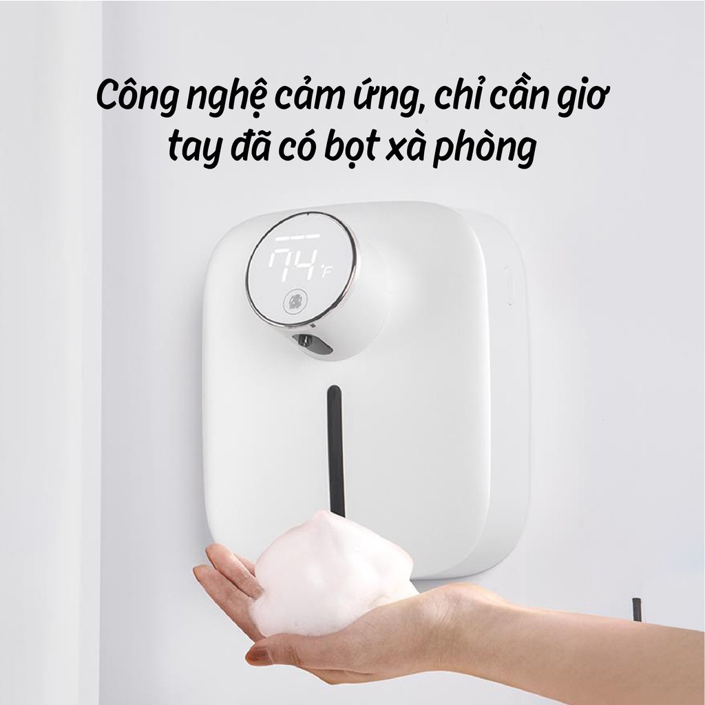 Máy Rửa Tay Bình Xịt Tạo Bọt Cảm Biến Tự Động Thông Minh Nhỏ Gọn Tiện Lợi Cho Gia Đình