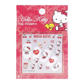 THANH LÝ Dán móng tay Hello Kitty hình trái tim