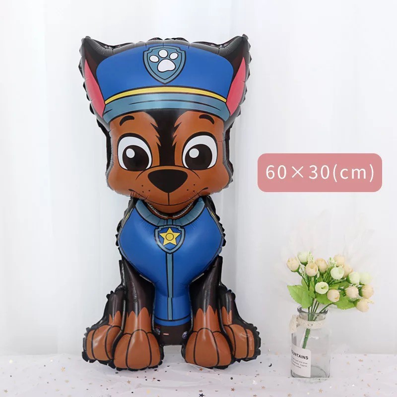 Bong bóng lá nhôm hình nhân vật hoạt hình Paw Patrol cỡ lớn dành cho trang trí tiệc sinh nhật trẻ em