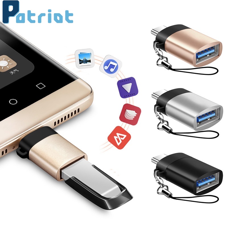 Đầu chuyển đổi OTG loại C cổng USB 3.0 cho điện thoại/ máy tính tiện lợi