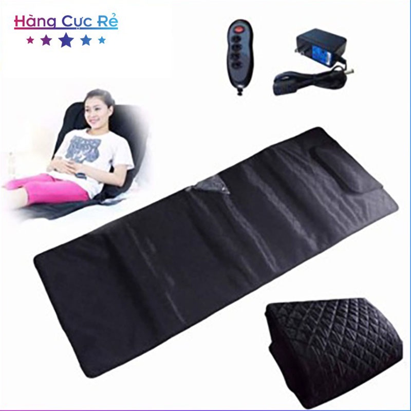 Nệm - đệm massage rung nóng toàn thân Lazybag LZ-332 hàng Việt Nam Sản xuất BH 12 tháng