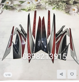 Bộ tem AB thái 2008  - 2009 màu đỏ