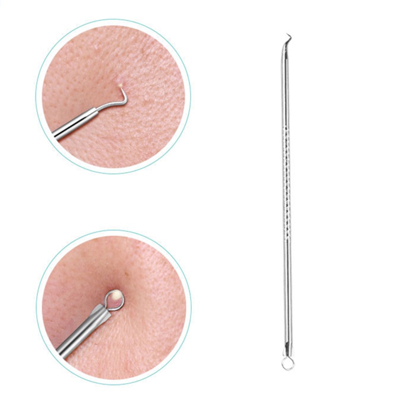 Bộ 4 Dụng Cụ Loại Bỏ Mụn Đầu Đen Làm Sạch Lỗ Chân Lông Chăm Sóc Da Mặt
