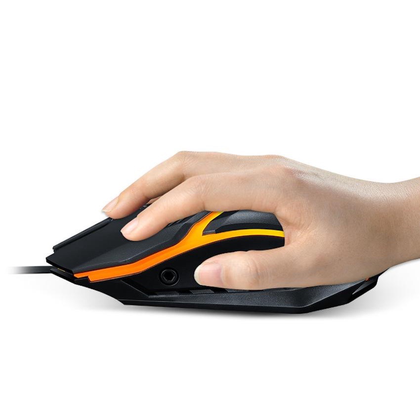 Chuột máy tính (PC/Laptop) chơi game dây USB, có đèn LED pro 7 màu