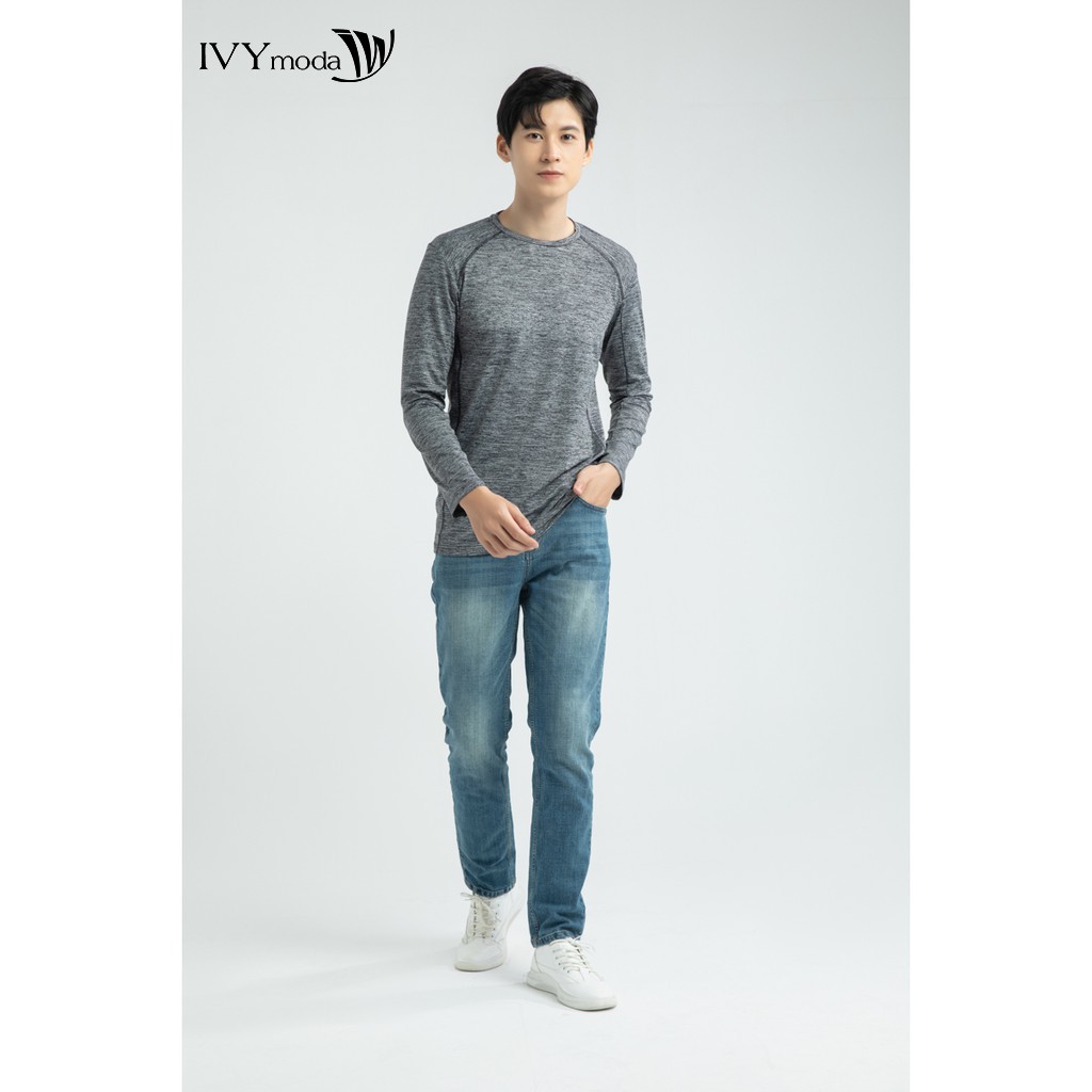 Quần bò nam dáng Slim fit IVY moda MS 25E2522