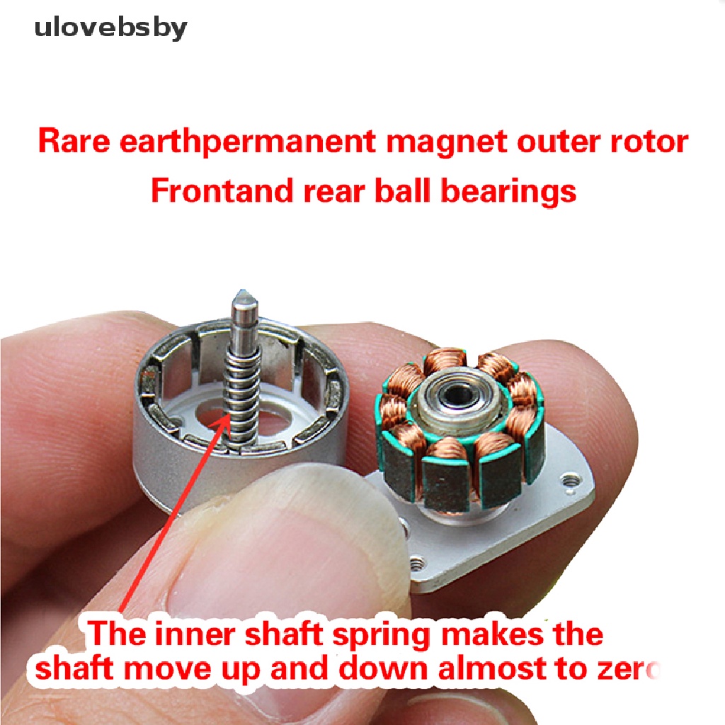[ulovebsby] 1PCS Siver Micro 630KV Brushless Pan Tilt Motor DIY Home Electrical Component [ulovebsby]