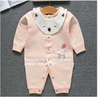 Body cotton cúc 0-12m