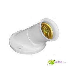 đuôi đèn ngồi  trắng  e27 , đuôi đèn phổ thông