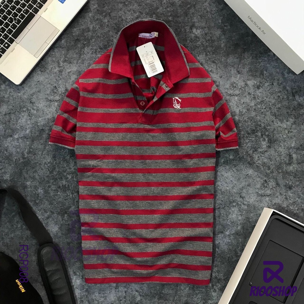 Áo polo nam sọc ngang cotton form rộng cực đẹp Parpa mới RCP008 - áo thun nam có cổ Riooshop