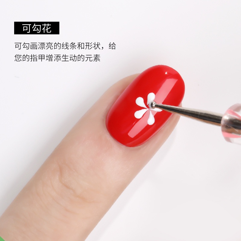 Bút Khoan Hai Đầu Acrylic Đa Năng Dùng Trang Trí Móng Tay Nghệ Thuật