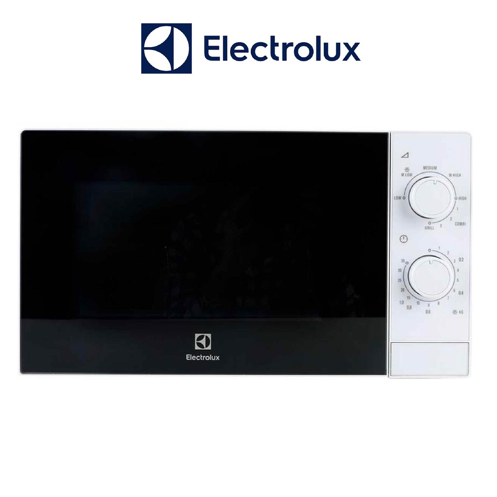 [Mã ELHADEV giảm 4% đơn 300K] Lò Vi Sóng Cơ Có Nướng Electrolux EMM2022GW (20L) - Hàng chính hãng