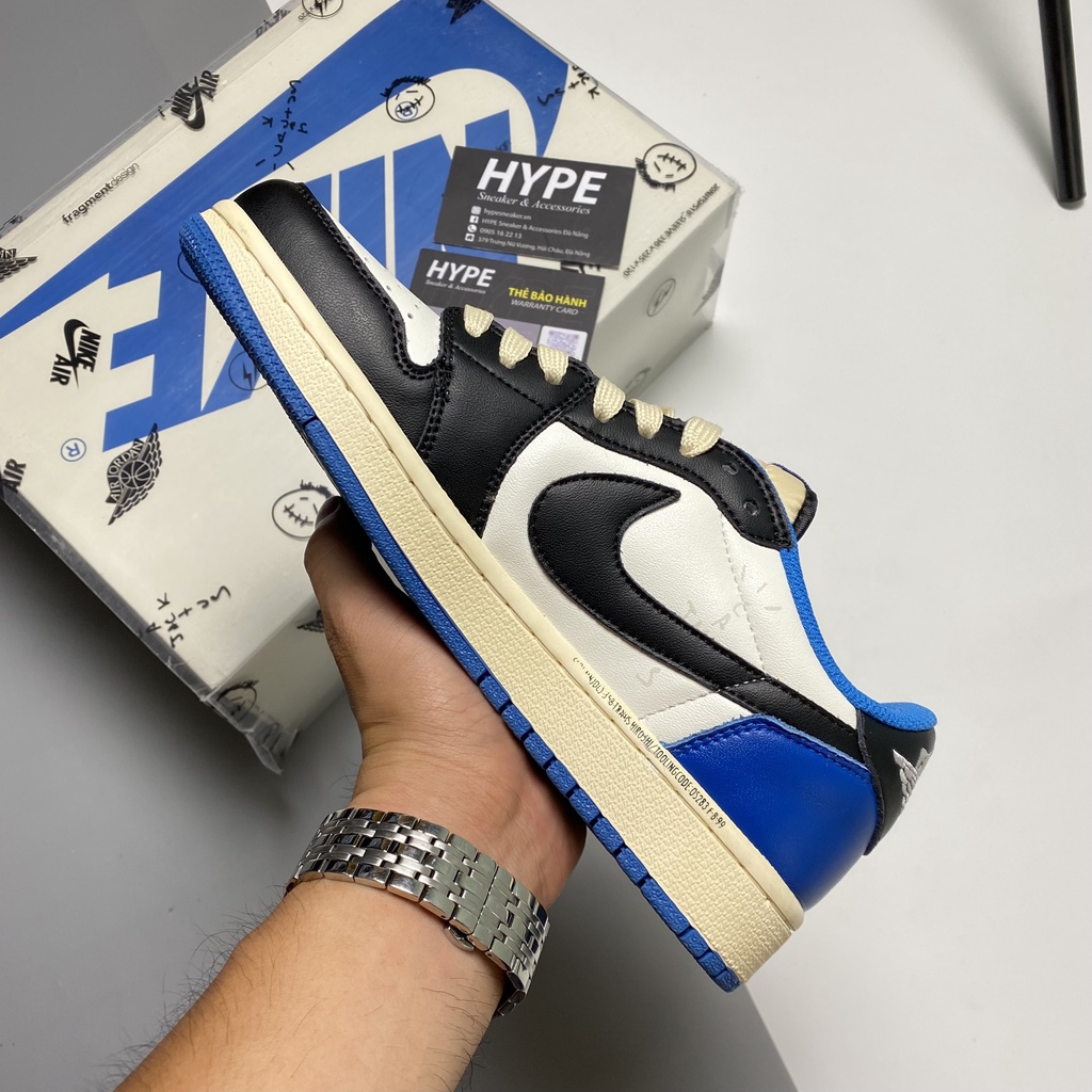 Giày Jordan 1 Low Travis Scott Fragment  - Hype Sneaker | Phiên bản high Quality.