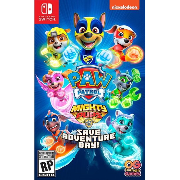 Game Nintendo Switch PAW Patrol Mighty Pups Save Adventure Bay Hệ Us