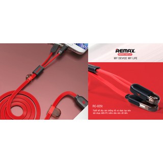 CÁP SẠC 2 IN 1 REMAX BINARY RC – 025T (HỘP KIM LOẠI )