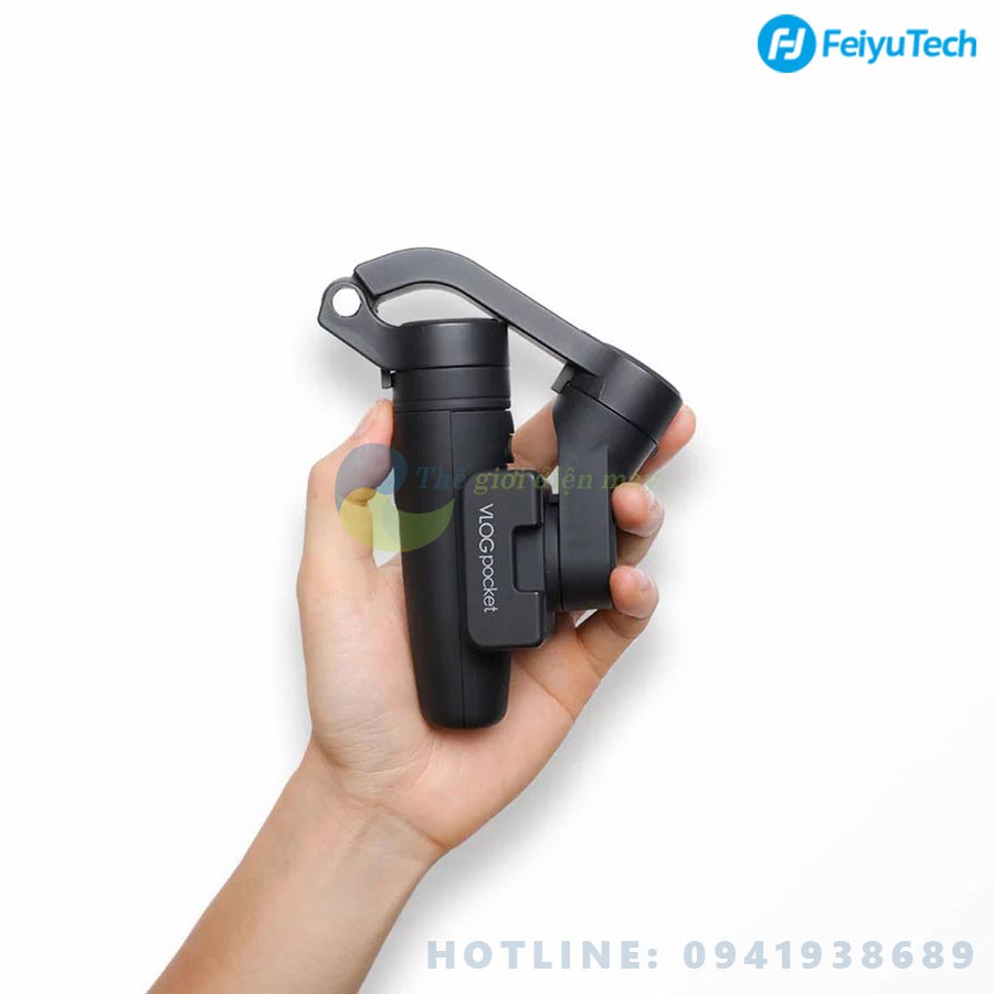 Tay cầm chống rung cho điện thoại Feiyu Tech Vlog Pocket - Bảo hành 12 tháng - Shop Thế giới điện máy | BigBuy360 - bigbuy360.vn