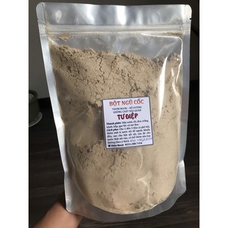 1kg bột ngũ cốc dinh dưỡng nhà làm - Túi zip bạc