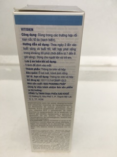 Kem trị bạch biến VITISKIN 50ml