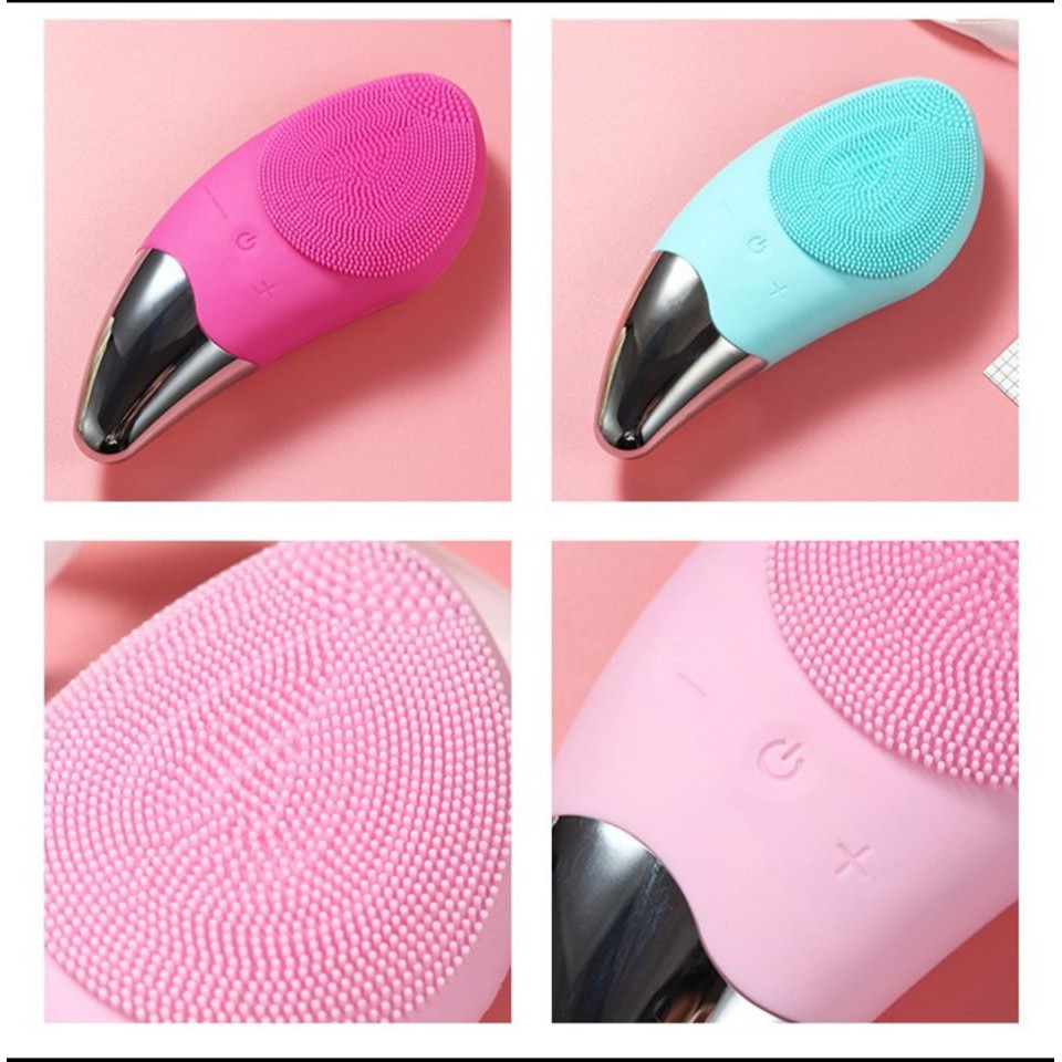 Máy Rửa Mặt Chính Hãng 💝 Sóng Siêu Âm SONIC FACIAL BRUSH  (BẢO HÀNH 1 ĐỔI 1) | WebRaoVat - webraovat.net.vn