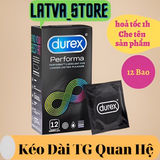 Bao cao su Durex Performa Hộp 12 bao Kéo dài thời gian QH.