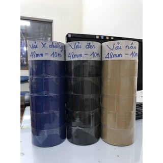 1 CÂY BĂNG KEO VẢI ĐEN DÙNG DÁN NỀN, VÁ BẠT RÁCH