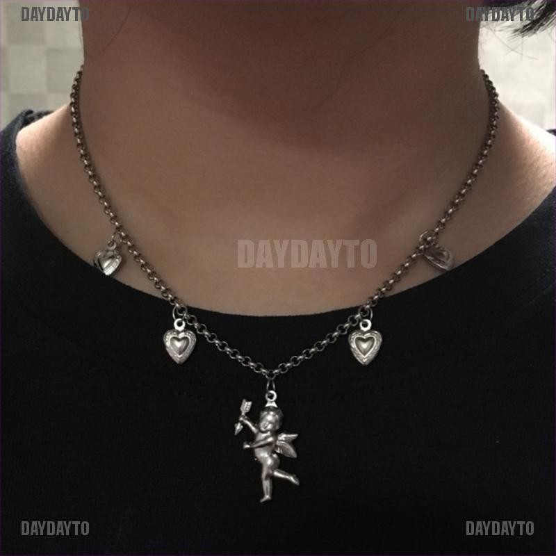 Vòng cổ Mặt Hình Thiên Thần Tình Yêu Dễ Thương