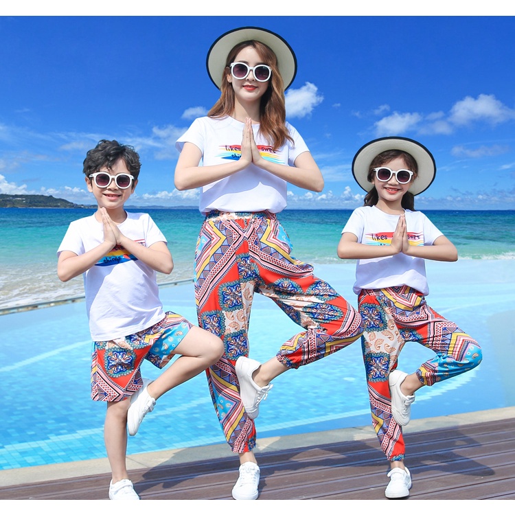 Đồng Phục Đi Biển Familylove - Áo Đồng Phục Gia Đình Đi Biển Likes The Sweet Things