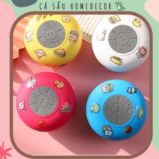Loa Bluetooth Du Lịch Dễ Thương Chống Nước Tặng Kèm Bộ Sticker Dán