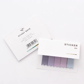 Set Bookmark 5 Màu- Note, Đánh Dấu Trang