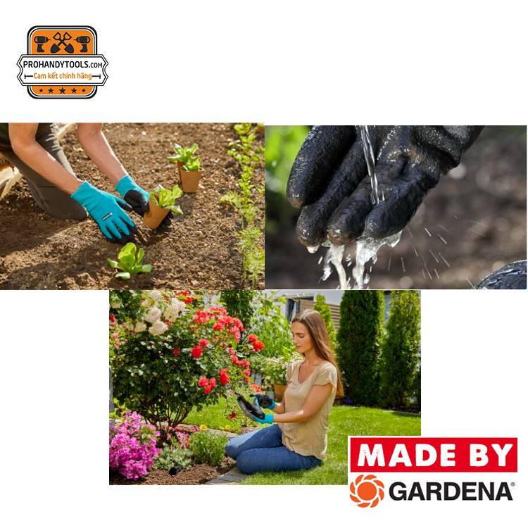 Găng Tay Làm Vườn Gardena Chống Thấm Nước 11510-20