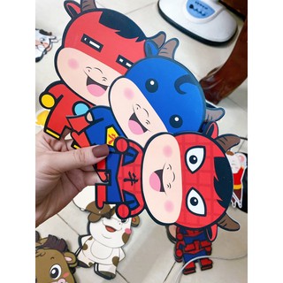 bao lì xì chibi hoạt hình xịn mix
