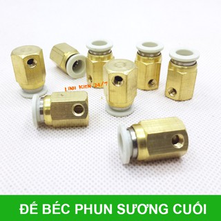 Đầu Nối Béc Phun Sương Cuối 1 Béc Ngang 8mm