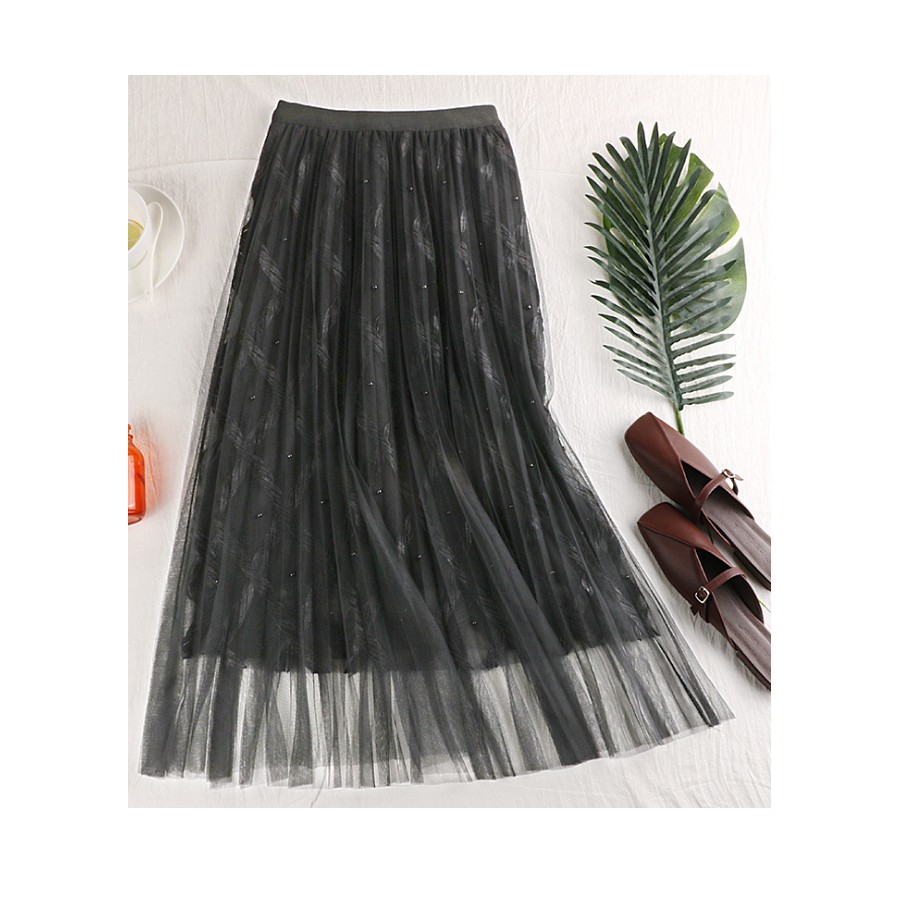 Chân váy ren Tutu ren thừng sang trọng hàng cao cấp VAY20 Free size