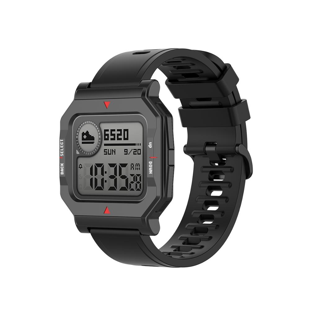 Dây Đeo 100% Silicon Thay Thế Cho Đồng Hồ Thông Minh Xiaomi Huami Amazfit Neo