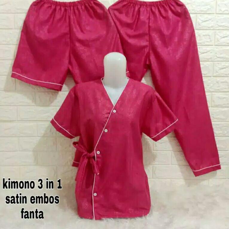 Sản phẩm giảm giá hôm nay	Thỏ99_shop PIYAMA KIMONO 3IN1 / SATIN EMBOS SIZE FIT TO XL