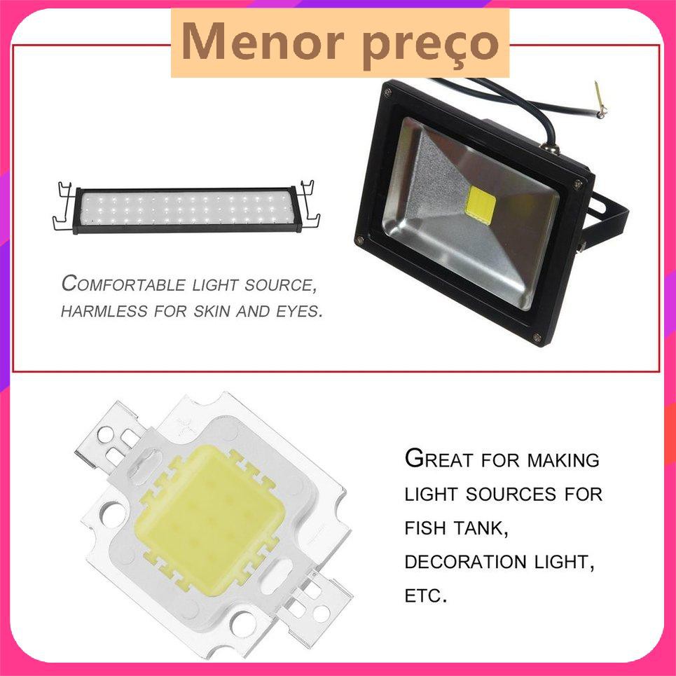 Công suất cao Màu trắng tinh khiết COB SMD Hạt Led Chip Đèn pha Đèn 10W