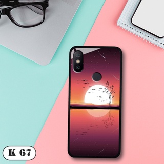 Ốp lưng xiaomi mi 6x / mi a2 - lưng kính 3d