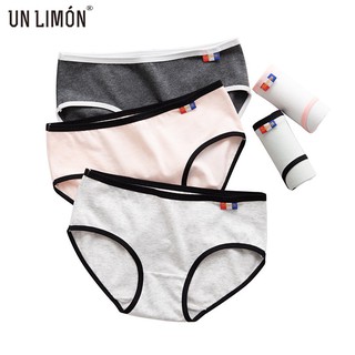 Quần Lót Cotton Thoáng Khí Dành Cho Nữ Size M-Xxl UNLIMON